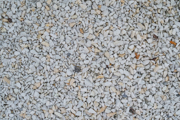 White pebble stone texture backdrop