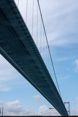 Part of Fatih Sultan Mehmet Bridge