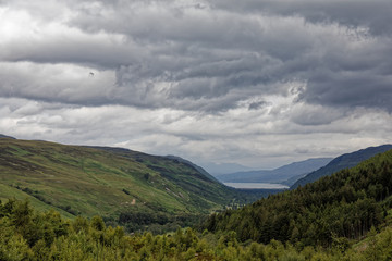 Obraz na płótnie Canvas Loch Broom - Braemore, Wester Ross, Highlands, Scotland, UK
