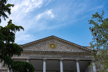 Obraz premium wall detail in dolmabahce palace