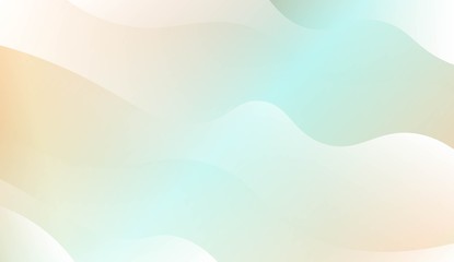 Wave Modern Background. For Your Design Wallpaper, Presentation, Banner, Flyer, Cover Page, Landing Page. Vector Illustration with Color Gradient.