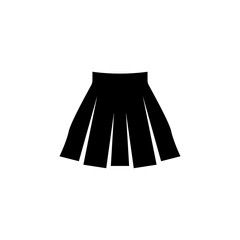 skirt icon illustration isolated vector sign symbol