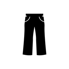 trousers icon illustration isolated vector sign symbol