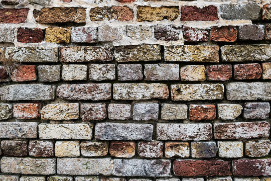 Close up of brick wall