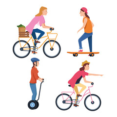 sport outdoor sportive activity cartoon