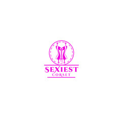 best original logo designs inspiration and concept for women sexiest corset  by sbnotion