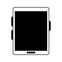 music player for summer days in black and white