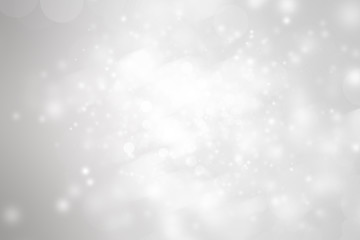 white blur abstract background. bokeh christmas blurred beautiful shiny Christmas lights