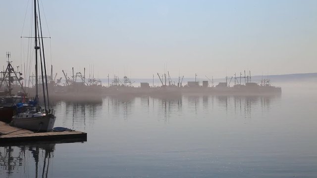 port de p&ecirc;che en Nouvelle-&Eacute;cosse
