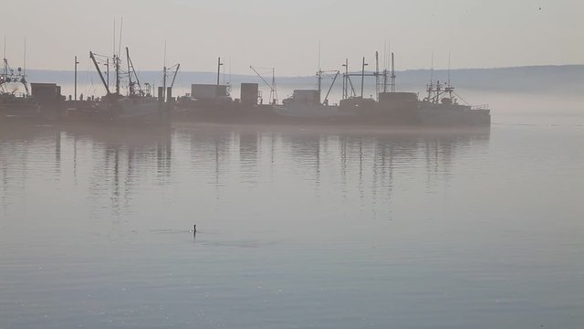 port de p&ecirc;che en Nouvelle-&Eacute;cosse