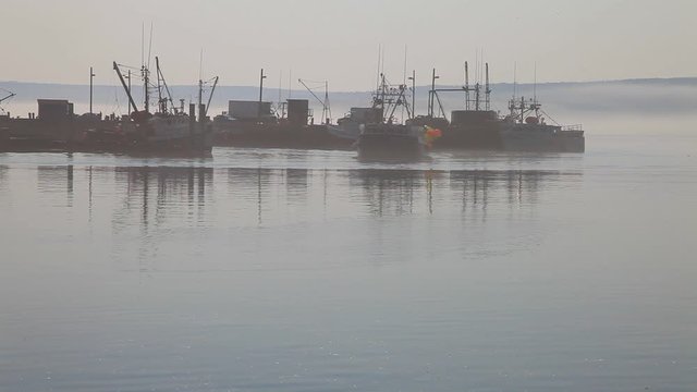 port de p&ecirc;che en Nouvelle-&Eacute;cosse