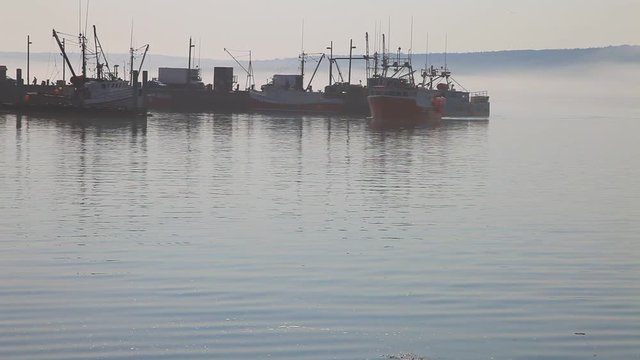 port de p&ecirc;che en Nouvelle-&Eacute;cosse