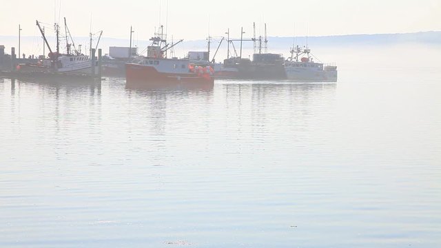 port de p&ecirc;che en Nouvelle-&Eacute;cosse