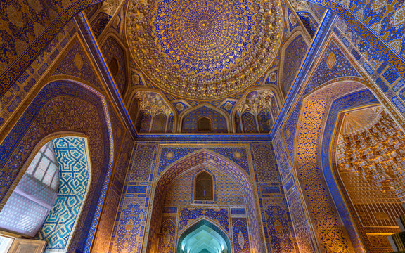 Interior view of Madrasa