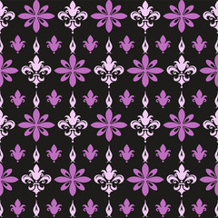 Fototapeta premium seamless floral pattern