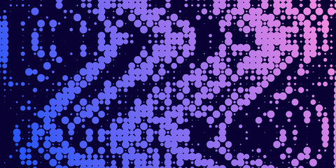 Gradient  futuristic pattern.
