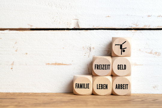 Balance zwischen Arbeit, Familie, Geld und Freizeit finden