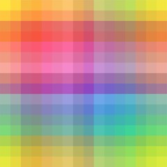 The Amazing of Colorful Square Pattern Wallpaper