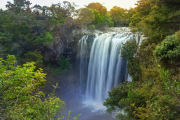 Rainbow falls in Kerikeri  New Zealand