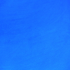 Blue background. The texture of the canvas, covered with blue oil paint. Strokes and stripes. Hand drawn. Color illustration with space for text and image. Use for card, text, logo, tag	