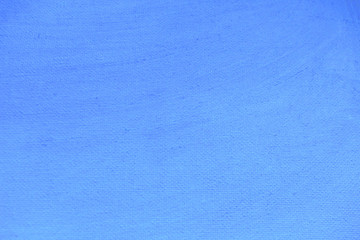 Blue background. The texture of the canvas, covered with blue oil paint. Strokes and stripes. Hand drawn. Color illustration with space for text and image. Use for card, text, logo, tag	