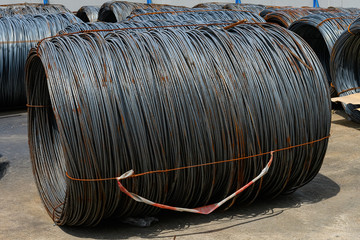 iron wire bound in the outdoor