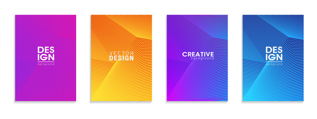 Minimal covers design. Colorful halftone gradients.background modern template design for web. Cool gradients. Future geometric patterns. Eps10