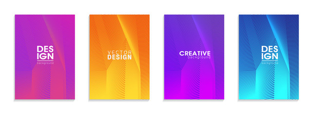 Minimal covers design. Colorful halftone gradients.background modern template design for web. Cool gradients. Future geometric patterns. Eps10