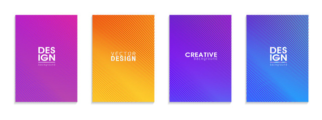 Minimal covers design. Colorful halftone gradients.background modern template design for web. Cool gradients. Future geometric patterns. Eps10