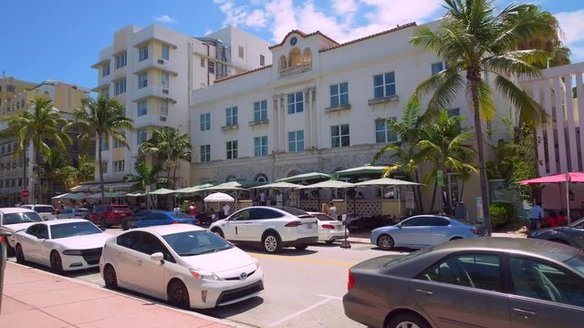 Edgewater Hotel South Beach 4k 60p footage
