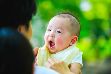 赤ちゃん・父親