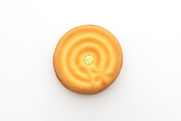 cookies with pandan cream
