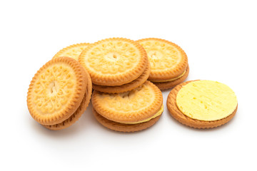 cookies with butter vanilla cream