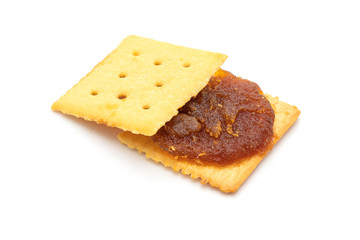 biscuits with pineapple jam