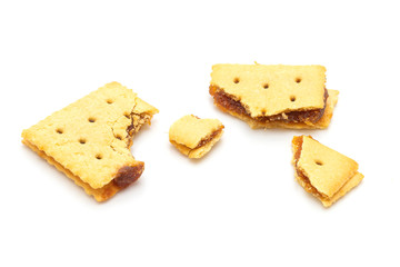 biscuits with pineapple jam