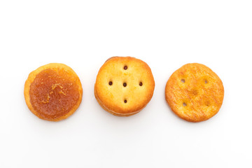 biscuits with pineapple jam