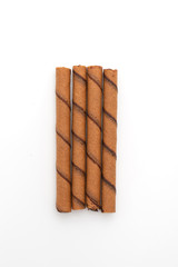 chocolate wafer stick roll