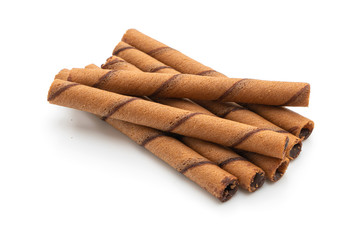 chocolate wafer stick roll