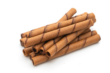 chocolate wafer stick roll