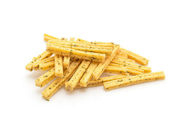 crispy corn snack  with seaweed