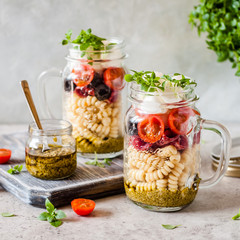 Pasta Salad in a Jar