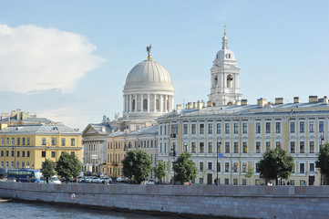 Obraz premium view of Catherine's Church in St. Petersburg