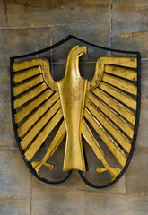 golden symbol of the german government