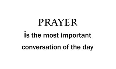 Biblical Phrase, typography for print or use as poster, card, flyer or T shirt