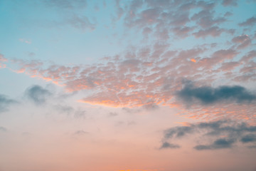 Naklejka premium clouds in the sky