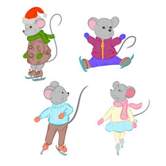 little mice on ice