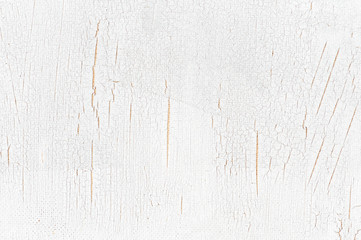 White painted cracked wood texture