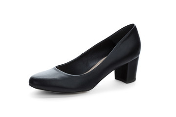 Flat sole women shoes  isolated on white background