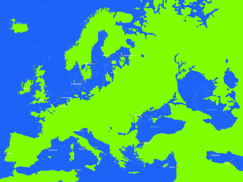 What The Europe Would Look Like If All The Ice Melted. Global Warming Raising Sea Level By 216 Feet. Explore What The World’s New Coastlines Would Look Like.