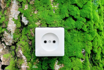 Green eco nature energy concept